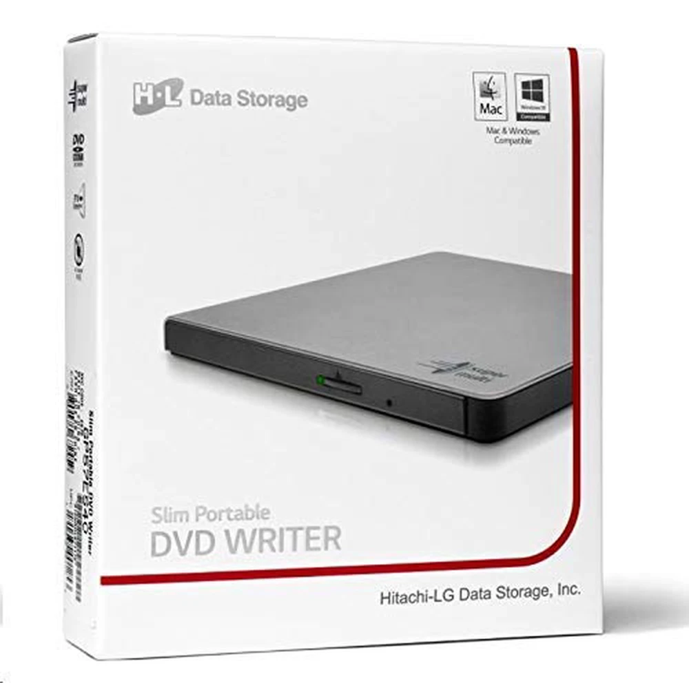 LG GP57ES40 optinių diskų įrenginys Juoda, Sidabras DVD±RW