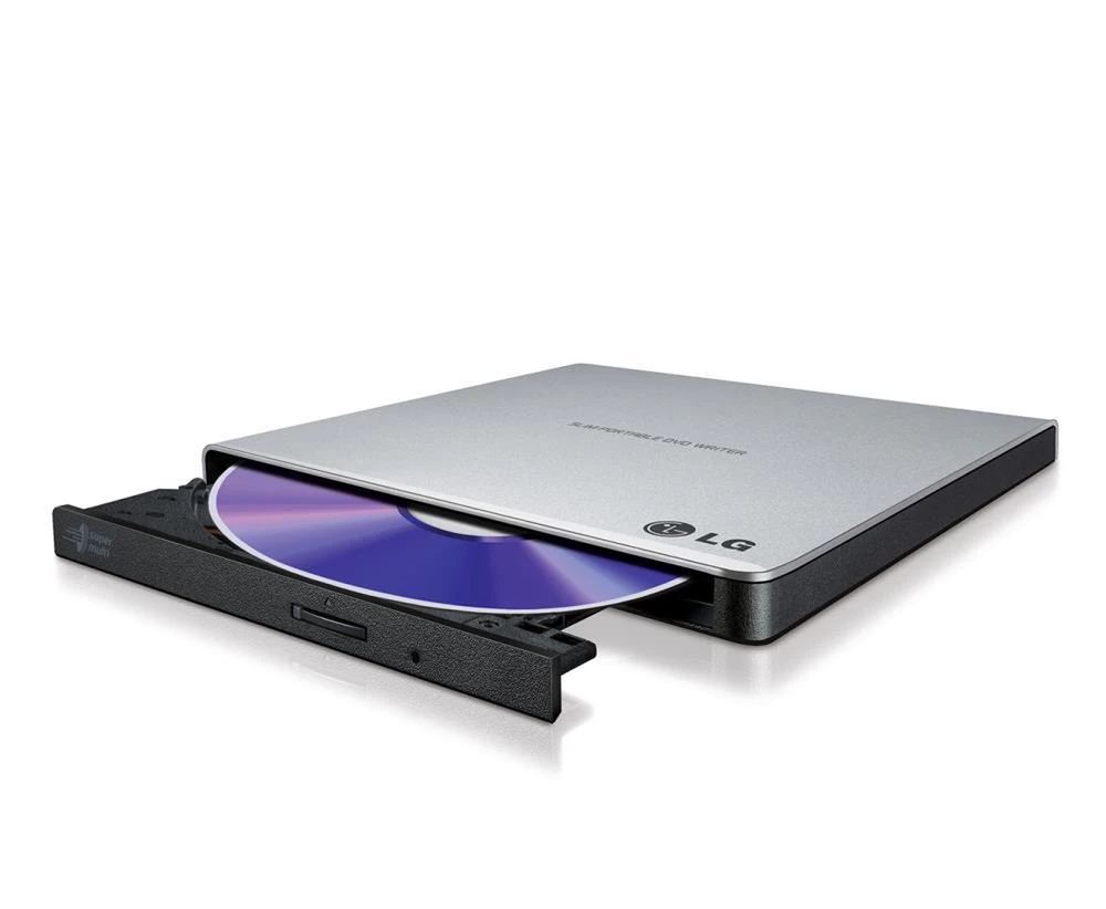 LG GP57ES40 optinių diskų įrenginys Juoda, Sidabras DVD±RW