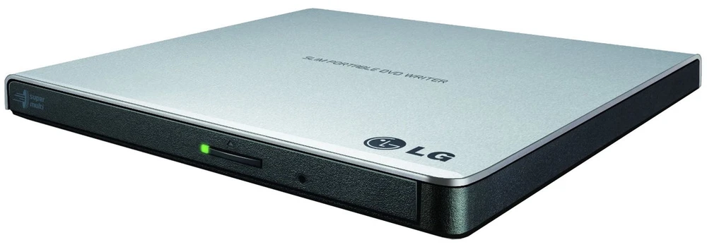 LG GP57ES40 optinių diskų įrenginys Juoda, Sidabras DVD±RW