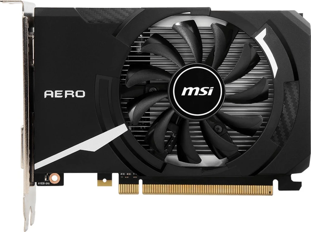 Vaizdo plokštė MSI GeForce GT 1030 4GHD4 LP OC | NVIDIA | 4 GB | GeForce GT 1030 | DDR4 | HDMI jungtys kiekis 1 | PCI Express 3.0 x16 (naudoja x4)