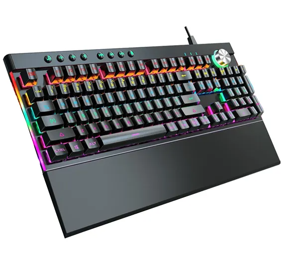 Klaviatūra Varr Neon Jixian Mėlyna (VMKB98RU)