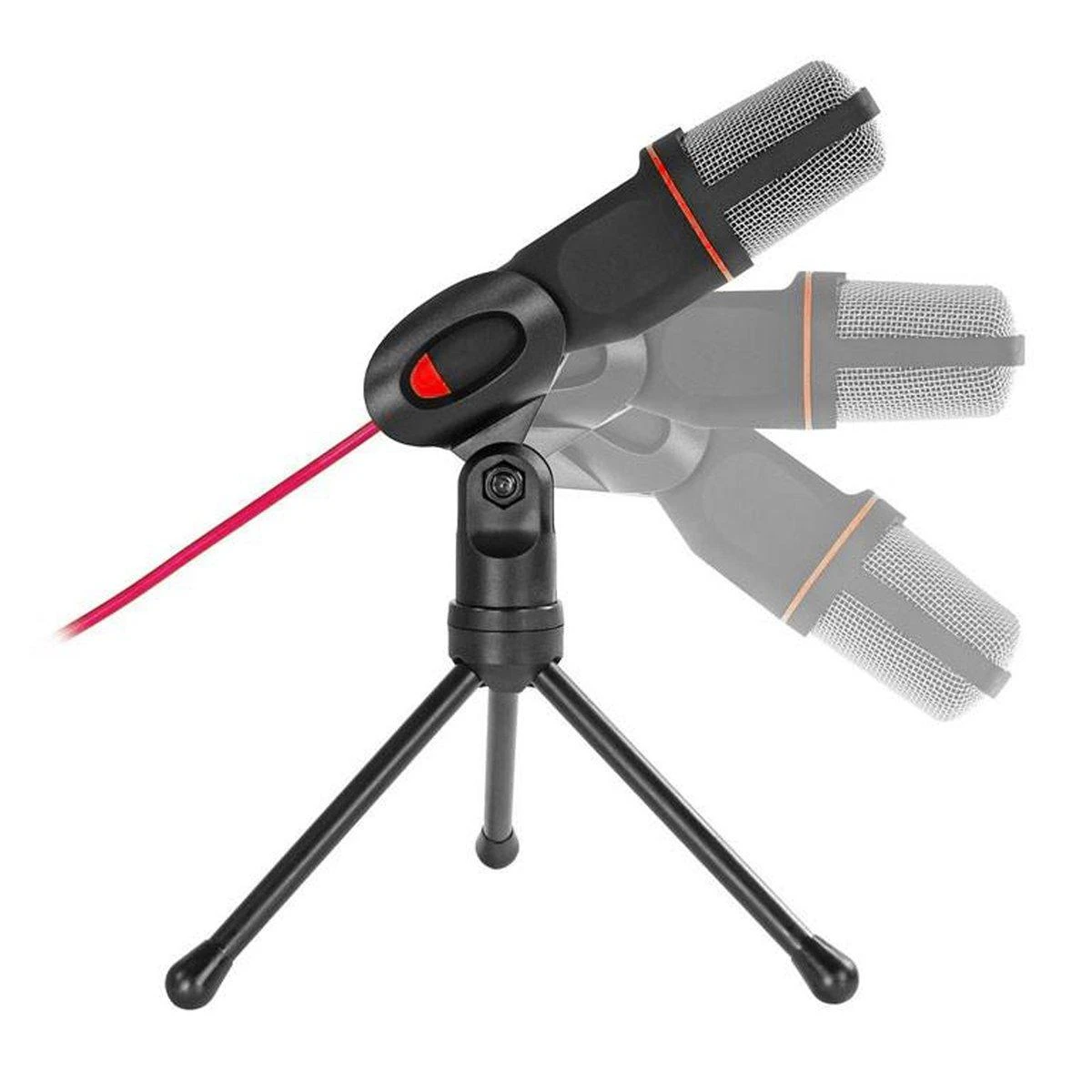 Mikrofonas VARR GAMING MICROPHONE MINI + TRIPOD juodas