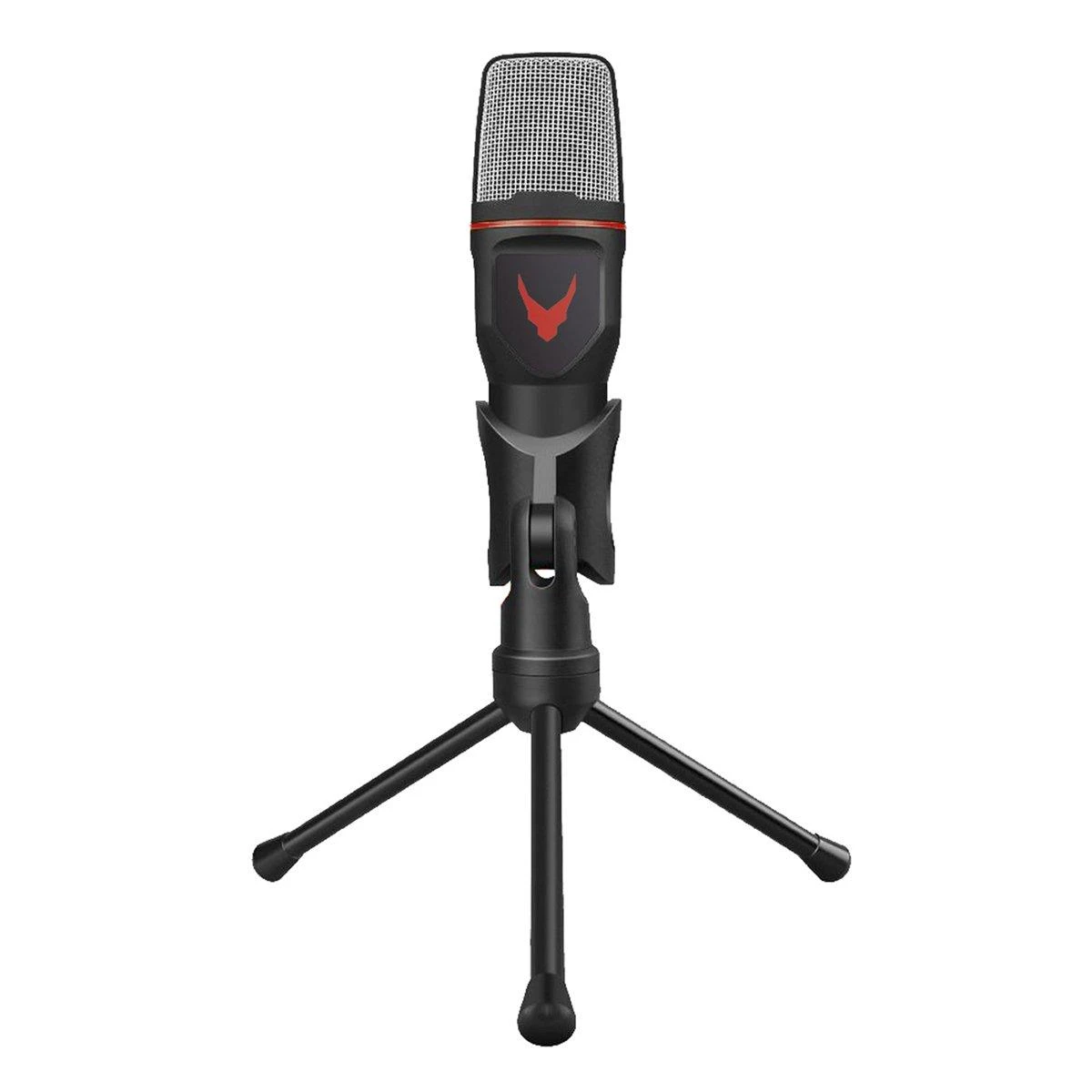 Mikrofonas VARR GAMING MICROPHONE MINI + TRIPOD juodas
