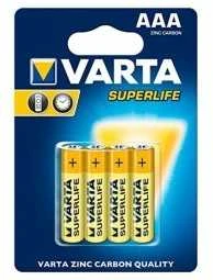 Varta AAA baterijos 4 vnt. pakuotėje