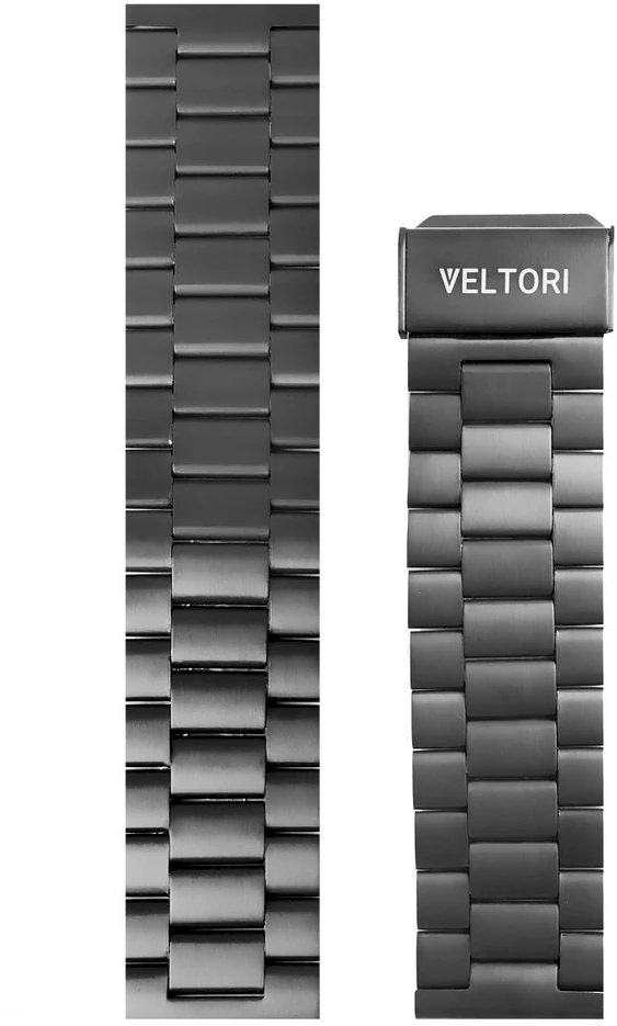 VELTORI VT100 VT150 VTB100 22mm Vyriškos išmaniojo laikrodžio apyrankė