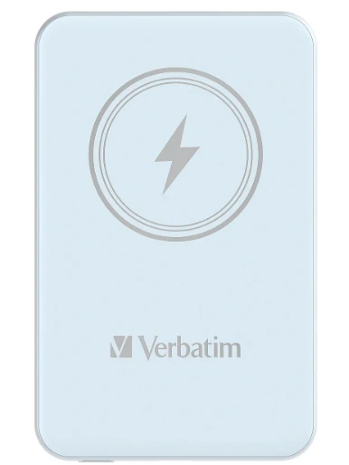„Verbatim“ belaidis magnetinis išorinis akumuliatorius „n' Go“ 15 W 5000 mAh mėlynas 32242