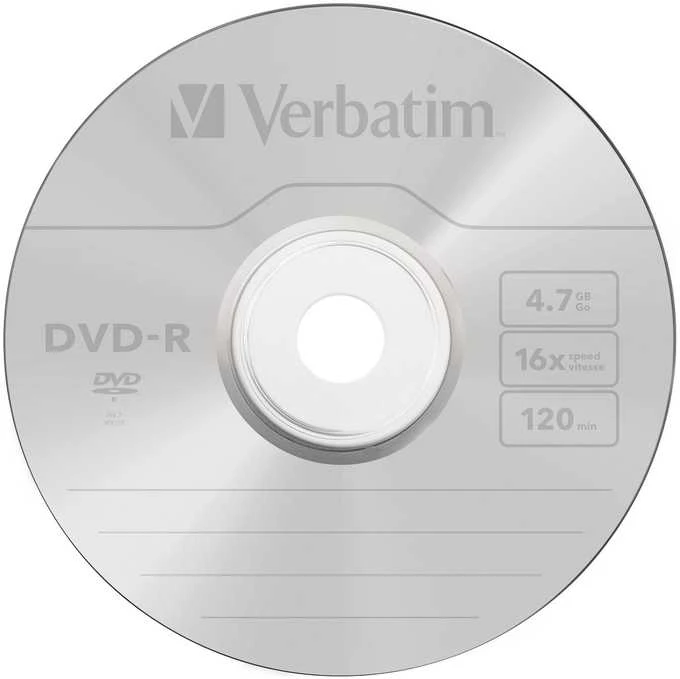 Verbatim DVD-R Matt Sidabrinis 4,7 GB 100 vnt