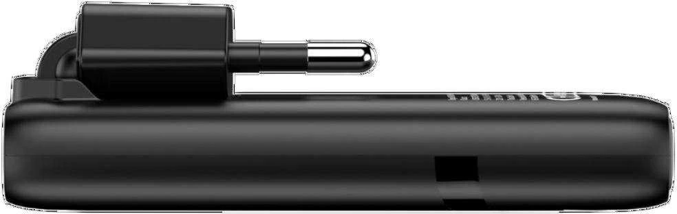Verbatim GaN kelioninis įkroviklis „Fold ‘n’ Go“ 65W, 2×USB-C PD ES kištukas, Juodas
