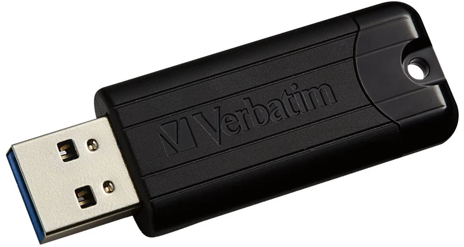 Verbatim PinStripe USB atmintukas 256 GB USB A tipo 3.2 Gen 1 (3.1 Gen 1) Juoda