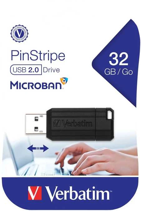 Laikmena Verbatim 49064 32GB PinStripe Store'n'Go