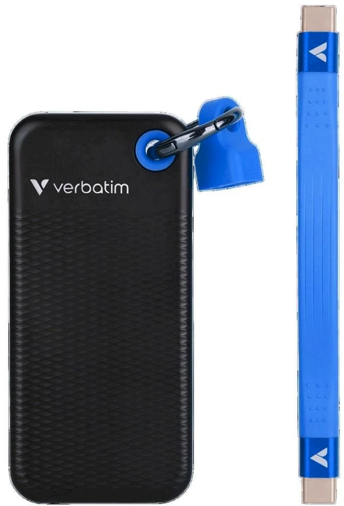 Išorinis diskas Verbatim Pocket SSD 128GB USB-C 3.2 gen.2 juda-mälyna 32433
