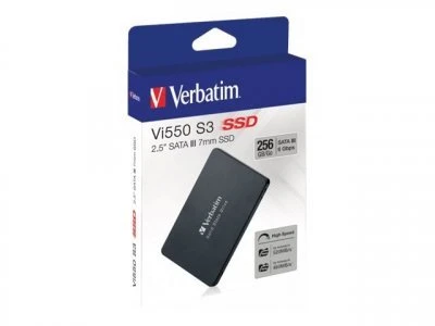 256GB Verbatim Vi550 S3 Phison 2,5 (6.3cm) SATAIII intern retail
