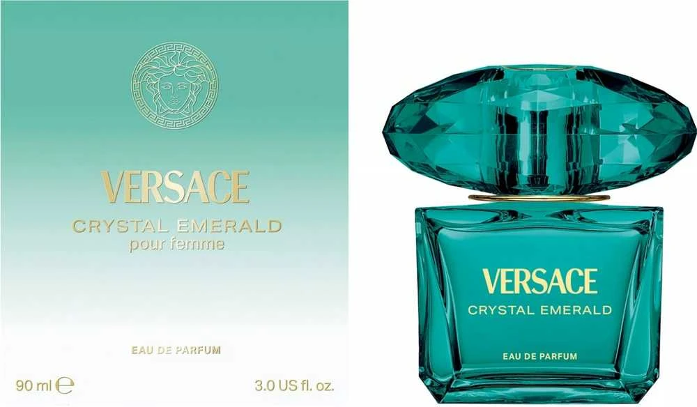 Kvepalai moterims Versace Crystal Emerald EDP, 90 ml