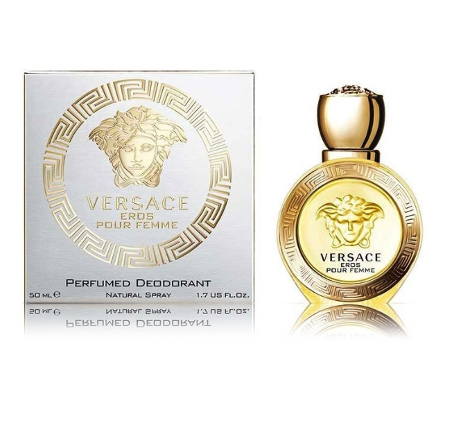 Versace Eros Pour Femme - deodorant s rozprašovačem, 50 ml