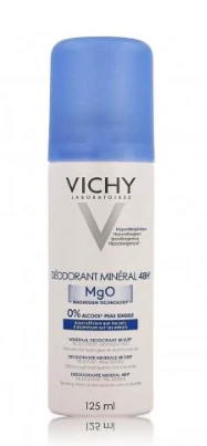 Vichy Anti-Perspirant Dezodorantas 48H purškiamas antiperspirantas, 2x125 ml