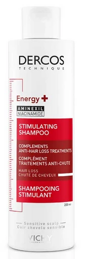 "Vichy Dercos" stimuliuojantis energizuojantis šampūnas nuo plaukų slinkimo 200ml
