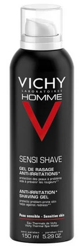 "Vichy Homme" skutimosi gelis nuo sudirginimo 150ml
