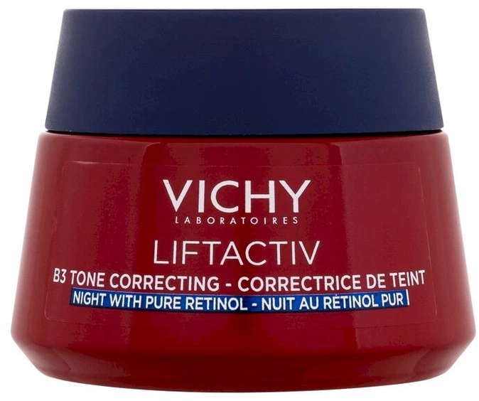 Vichy Liftactiv B3 Anti-Dark Spots Night Kreminis naktinis veido kremas nuo raušlių, 50 ml