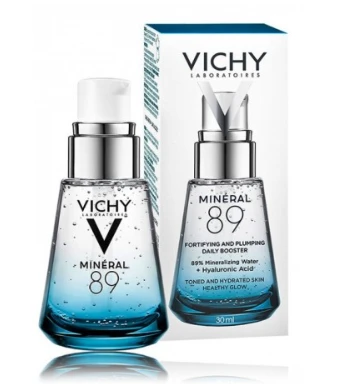 L'Oreal Vichy Mineral 89 Fortifying & Plumping Daily Booster kasdienis veido serumas, 30 ml