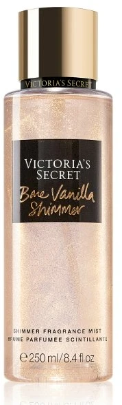 Victoria Secrets Victoria's Secret Bare Vanilla Shimmer kūno dulksna, 250 ml