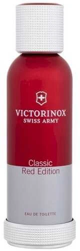 Victorinox Swiss Army Classic Raudona Edition EDT tualetinis vanduo vyrams, 100 ml