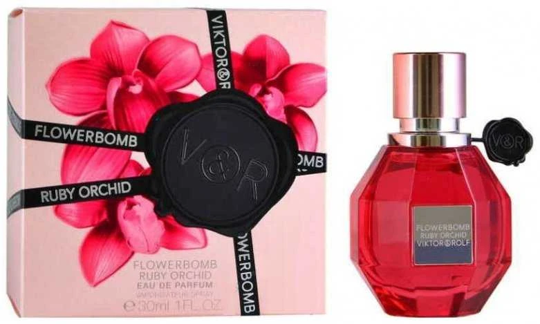 Viktor & Rolf Flowerbomb Ruby Orchid EDP parfumuotas vanduo moterims, 30 ml
