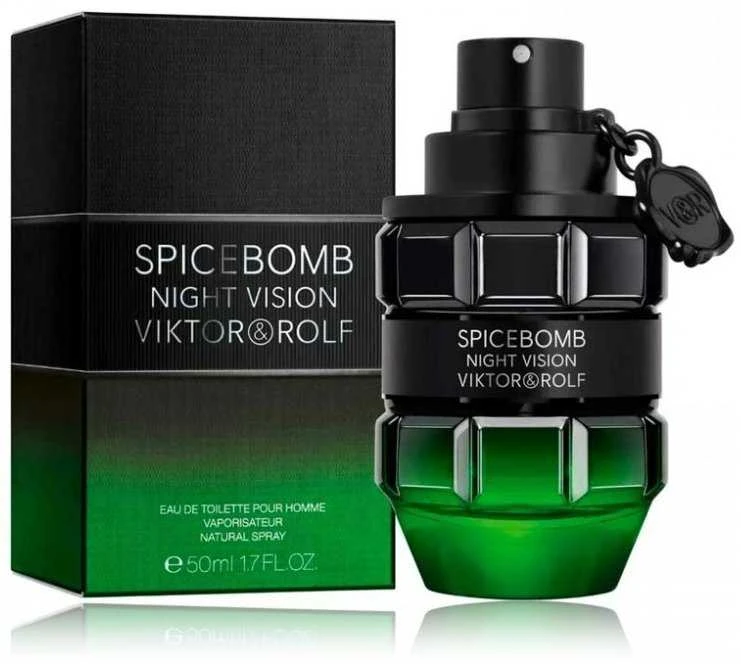 Viktor & Rolf Spicebomb Night Vision EDT tualetinis vanduo vyrams, 50 ml