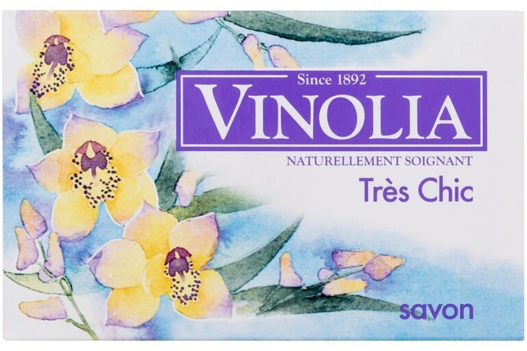 Vinolia Trés Chic Soap Bar Soap moterims, 150 g