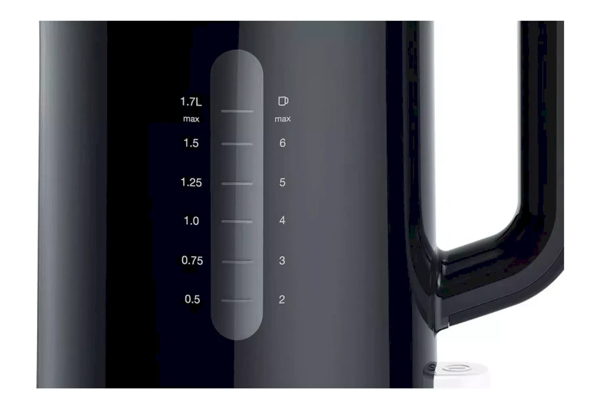 BRAUN Breakfast Virdulys WK 1100 BK, Juodas