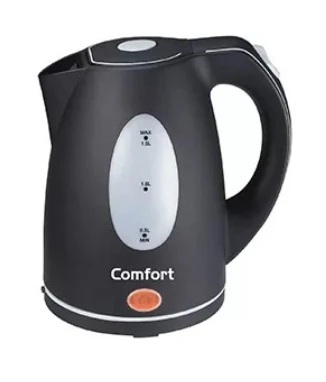 Virdulys Comfort 1.5l juoda su LED apg. 2000W DG2000-1026BK