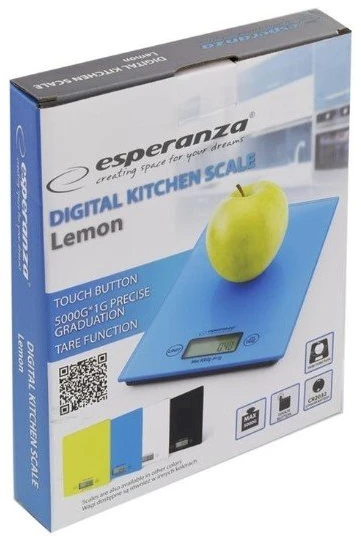 Virtuvinės svarstyklės ESPERANZA EKS002K LEMON