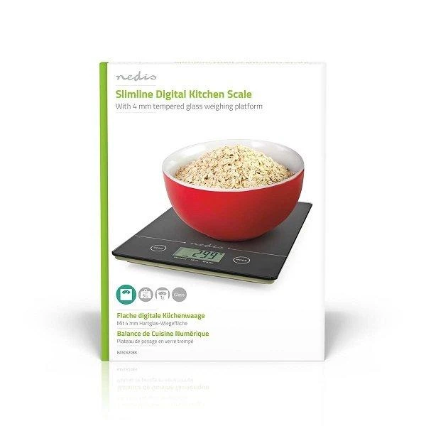 Virtuvinės svarstyklės Nedis KASC620BT Kitchen Scaler