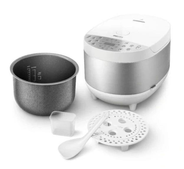Daugiafunkcis puodas Philips All-in-One Cooker HD4713/40, 5 l, Baltas