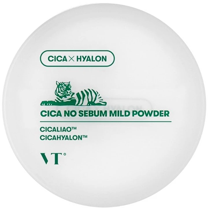VT Cosmetics - Cica No-Sebum Mild Powder - Mattifying Face Powder - 5g