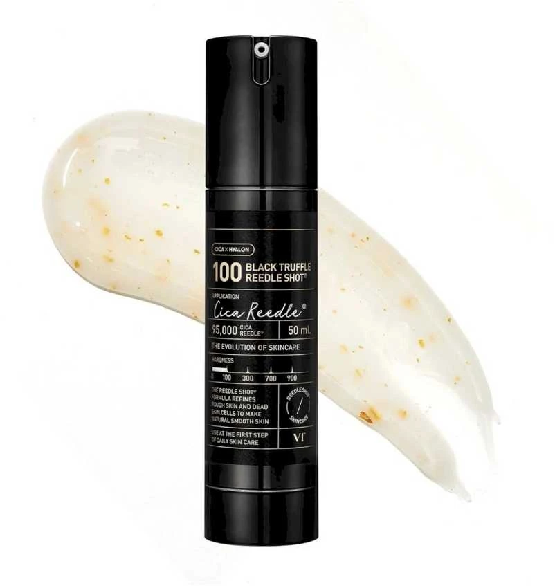Vt Cosmetics Mikroadatinis serumas „Juodas Truffle Reedle Shot 100“ serumas 50 ml