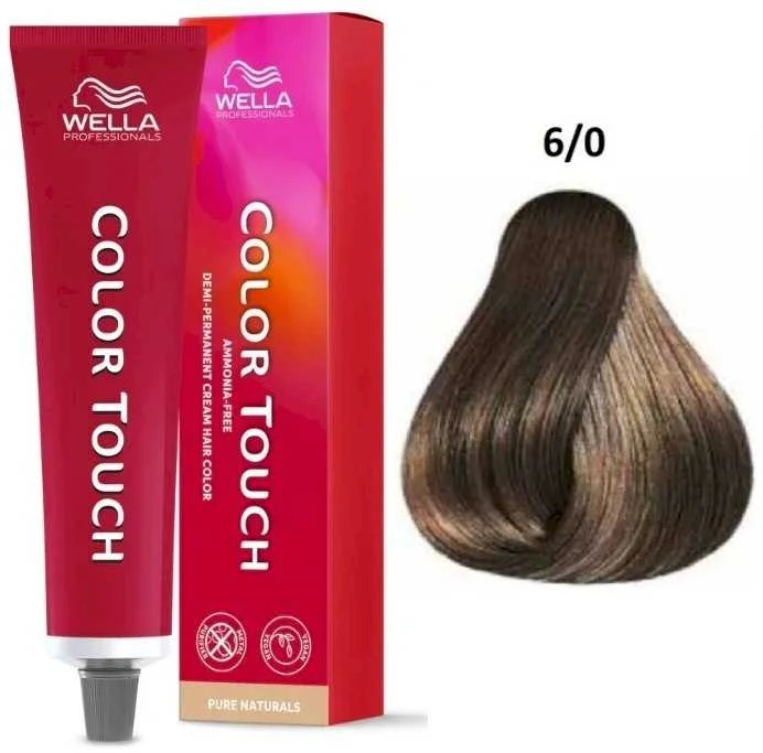 Wella Professionals Color Touch Pure Naturals 6/0, 60 ml