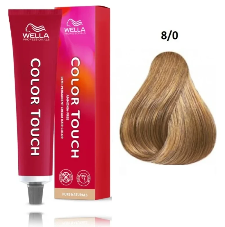 Wella Professionals Color Touch Pure Naturals 8/0, 60 ml
