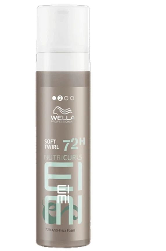 Plaukų putos garbanotiems plaukams Wella Eimi Nutricurls Soft Twirl 72H Putos 200ml