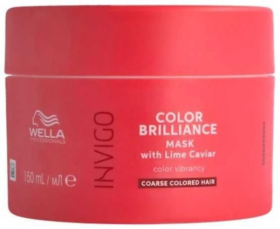 "Wella Invigo Brilliance Coarse" plaukų kaukė 150ml