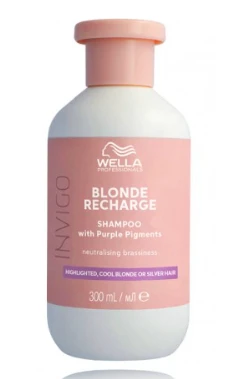 Wella Professionals Invigo Skirtas šviesiems plaukams Recharge Šampūnas moterims, 300 ml