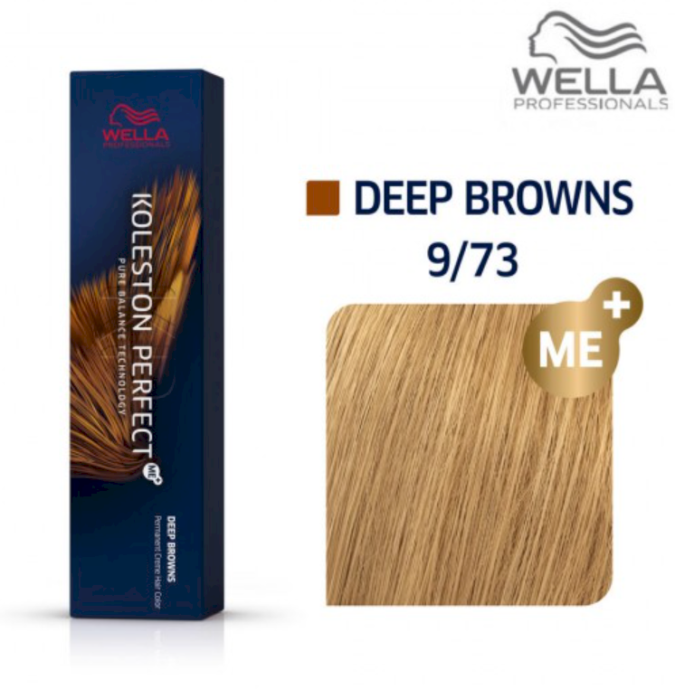 Wella Professionals Koleston Perfect Me+ Deep Browns 9/73, 60 ml