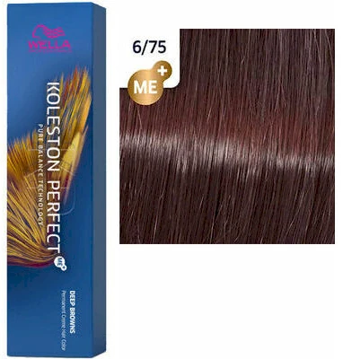 Wella Koleston Perfect Me+ plaukų dažai 60ml - 6/75