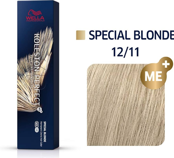 Wella Professionals Koleston Perfect Me+ Special Skirtas šviesiems plaukams 12/11, 60 ml