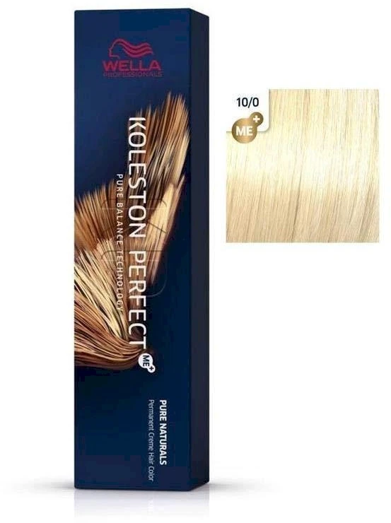 Wella Koleston Perfect Me+ plaukų dažai 60ml - 10/00