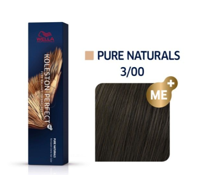 Wella Professionals Koleston Perfect Me+ Pure Naturals 3/00, 60 ml