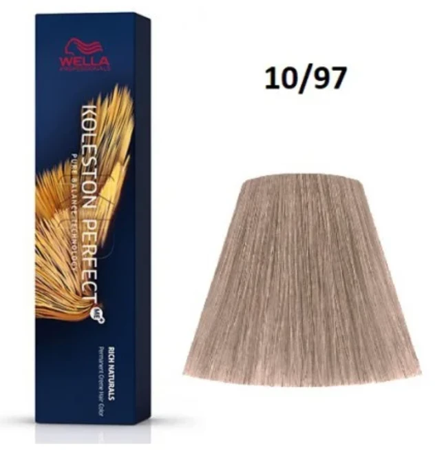 Wella Koleston Perfect Me+ plaukų dažai 60ml - 10/97