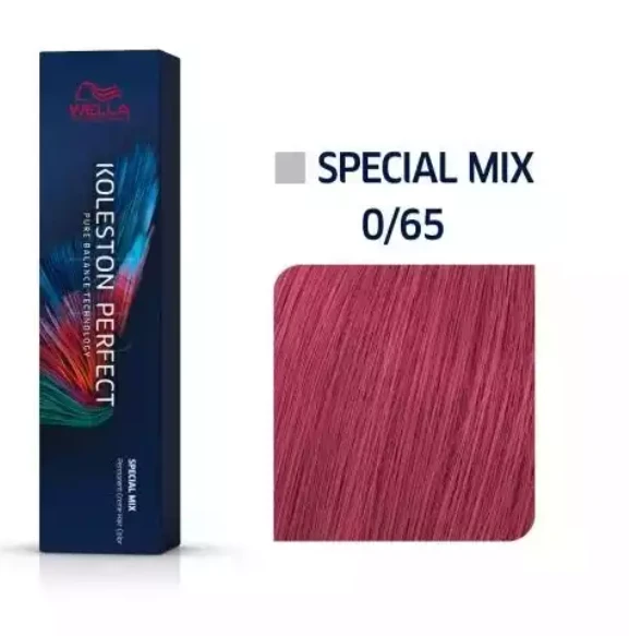 Wella Koleston Perfect Me+ plaukų dažai 60ml - 0/65
