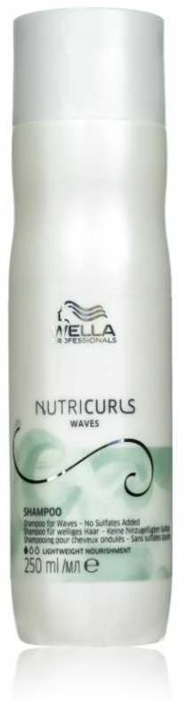 Wella Nutricurls Šampūnas Waves, 250 ml