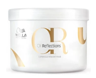 Švytėjimą sustiprinanti plaukų kaukė Wella Oil Reflections Luminous Reboost Mask 150 ml