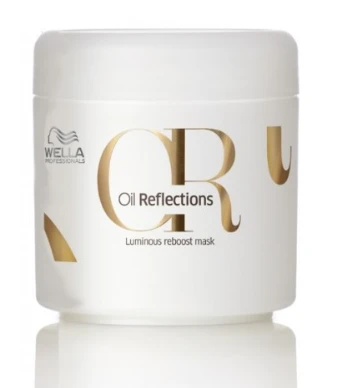 Švytėjimą sustiprinanti plaukų kaukė Wella Oil Reflections Luminous Reboost Mask 150 ml